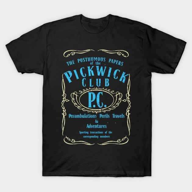 THE PICKWICK CLUB T-Shirt by KARMADESIGNER T-SHIRT SHOP